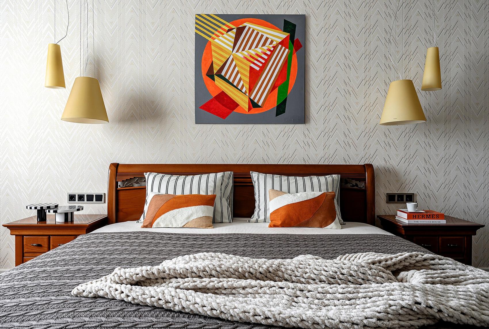 Kortárs klasszikus enteriőr art déco részletekkel