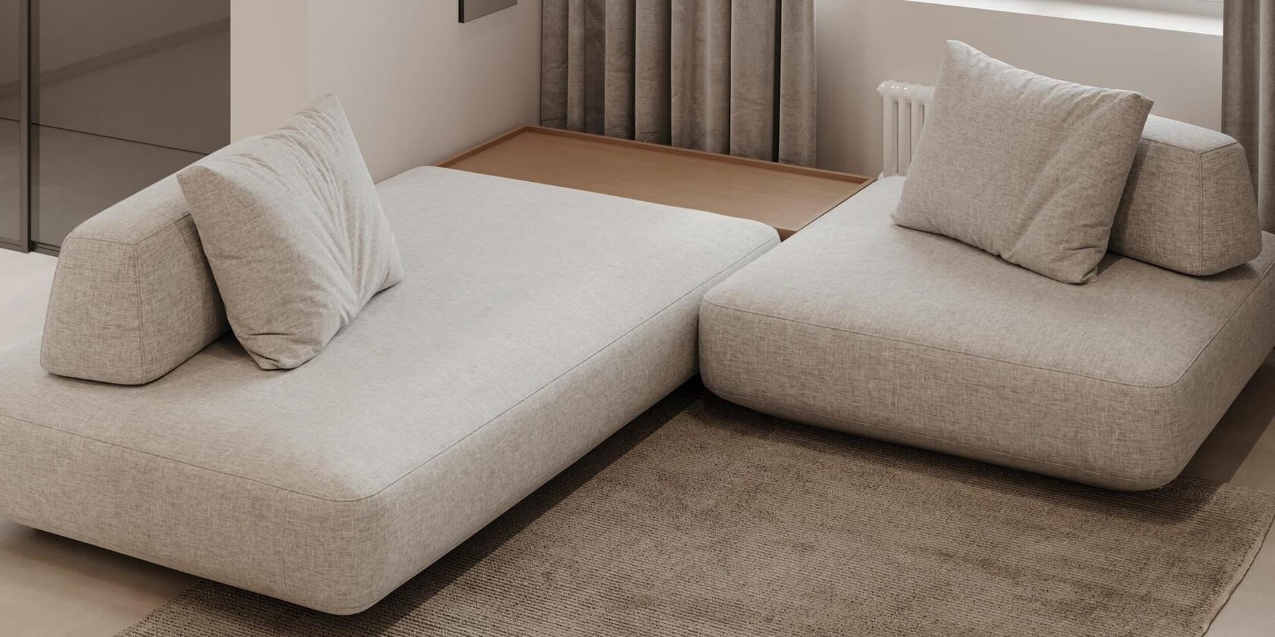 Maximális kényelem minimalista stílusban berendezett kis lakásban