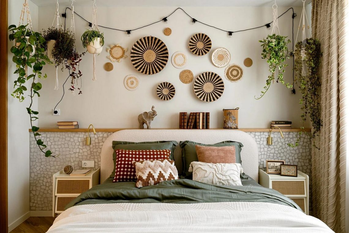 Minden nap nyaralás: fiatal nő lakása Bali hangulatával