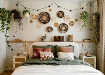 Minden nap nyaralás: fiatal nő lakása Bali hangulatával