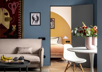 Modern kényelem trendi megoldásokkal, skandináv stílus és egy kis franciás báj 54m2-en