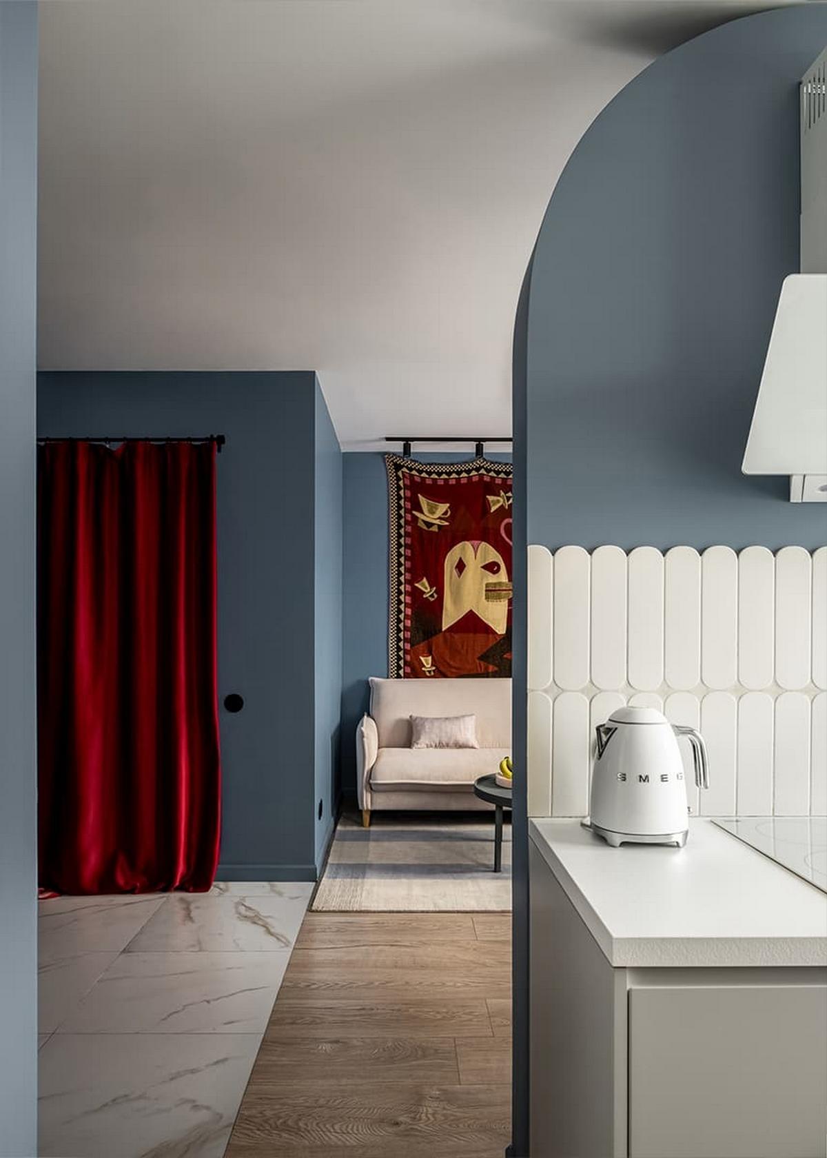 Modern kényelem trendi megoldásokkal, skandináv stílus és egy kis franciás báj 54m2-en Modern kényelem trendi megoldásokkal, skandináv stílus és egy kis franciás báj 54m2-en