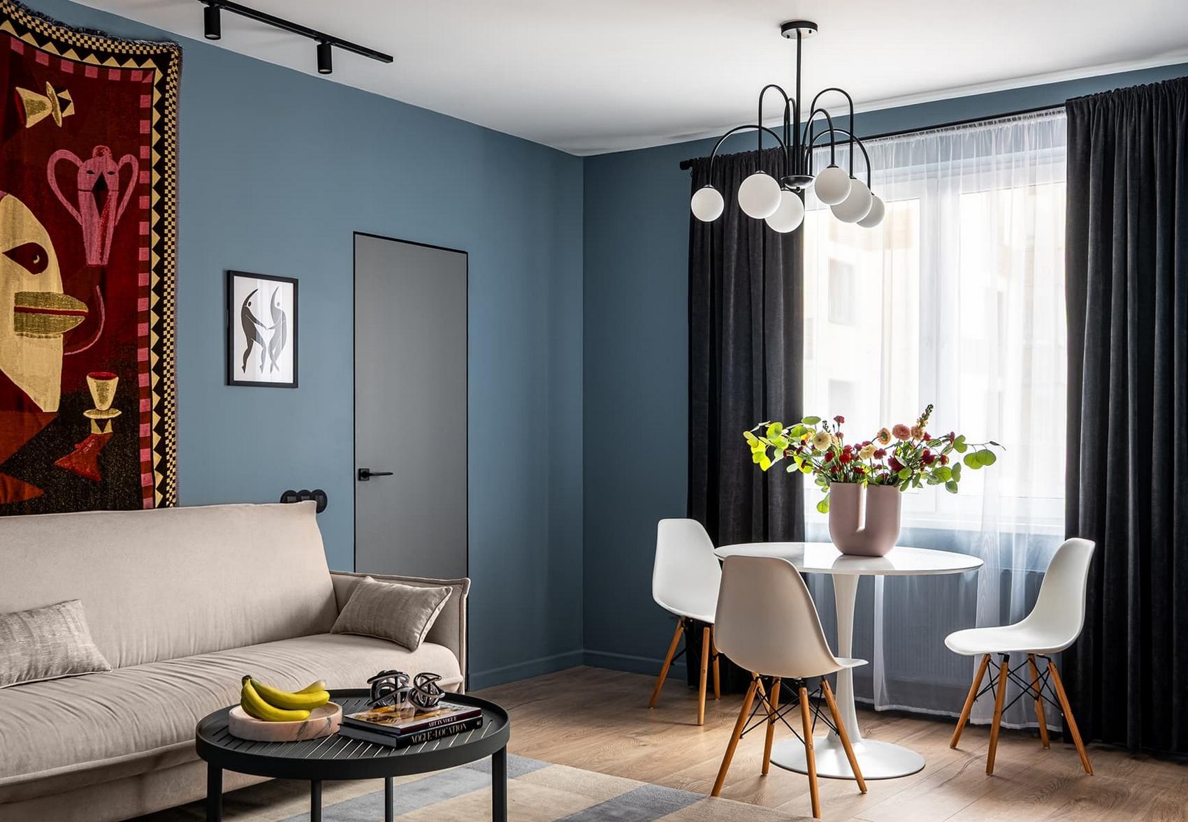 Modern kényelem trendi megoldásokkal, skandináv stílus és egy kis franciás báj 54m2-en Modern kényelem trendi megoldásokkal, skandináv stílus és egy kis franciás báj 54m2-en