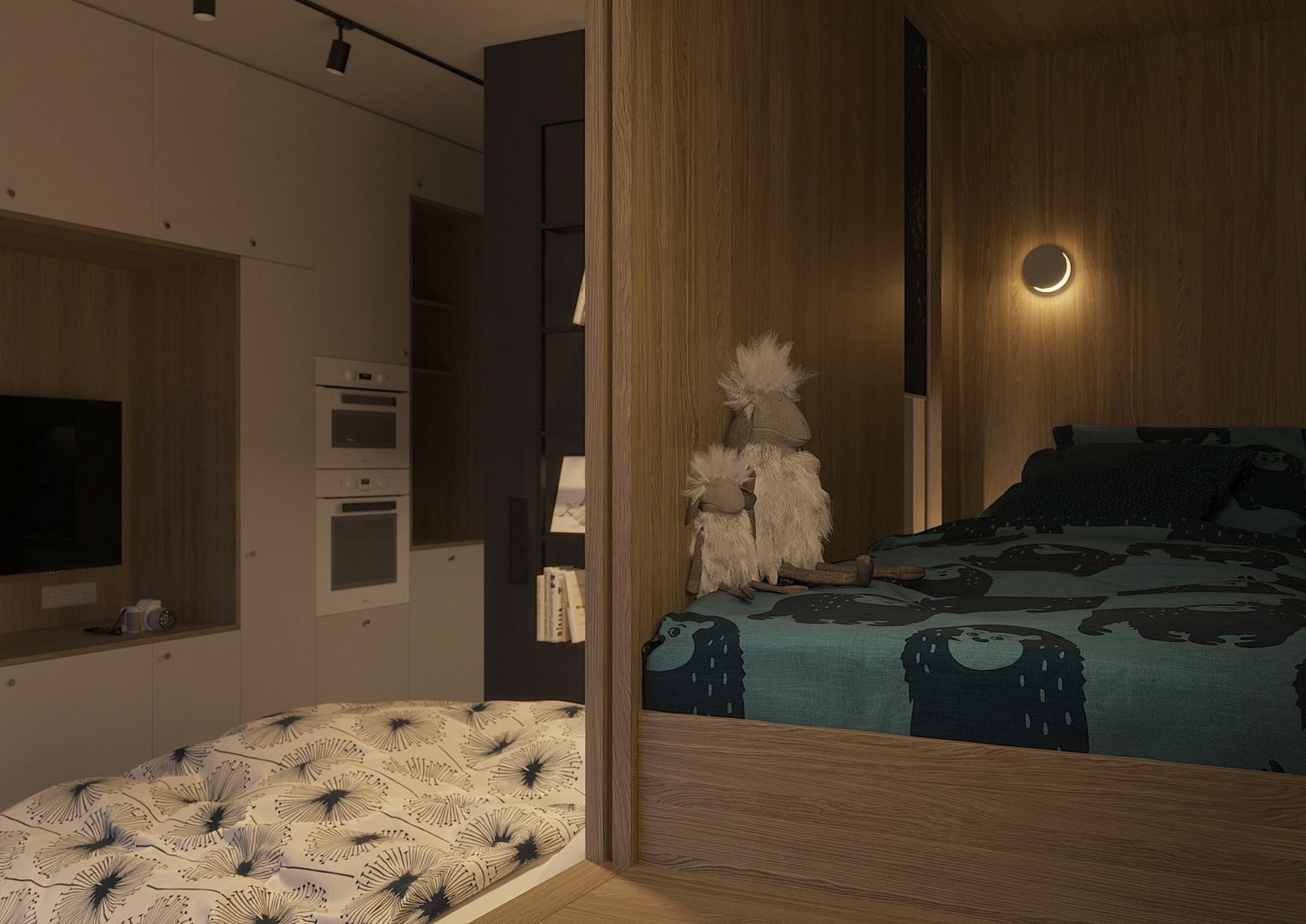 Ötletes pici nyaraló, ahol egy gyermekes család elfér 27 négyzetméteren Ötletes pici nyaraló, ahol egy gyermekes család elfér 27 négyzetméteren