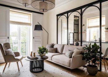 Skandináv és modern klasszikus stílus kontrasztokkal