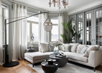 Skandináv letisztultság és modern polgári hangulat találkozása 85m2-en