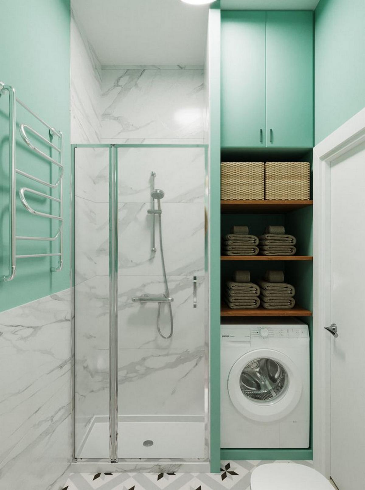 A szülőktől kapott apró lakás kreatív, fiatalos, jól használható otthonná alakult át