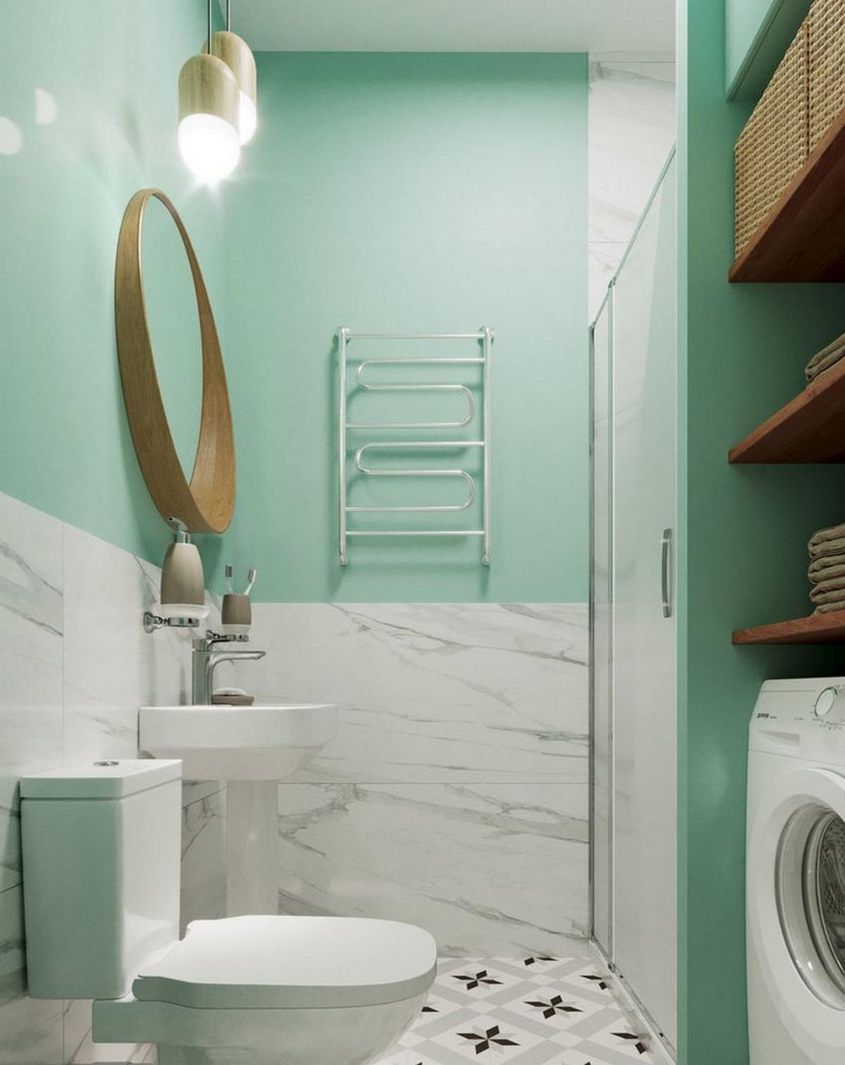 A szülőktől kapott apró lakás kreatív, fiatalos, jól használható otthonná alakult át