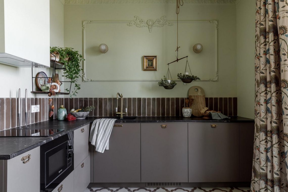 Egészen különleges és egyedi 40m2‑es lakás vintage hangulattal