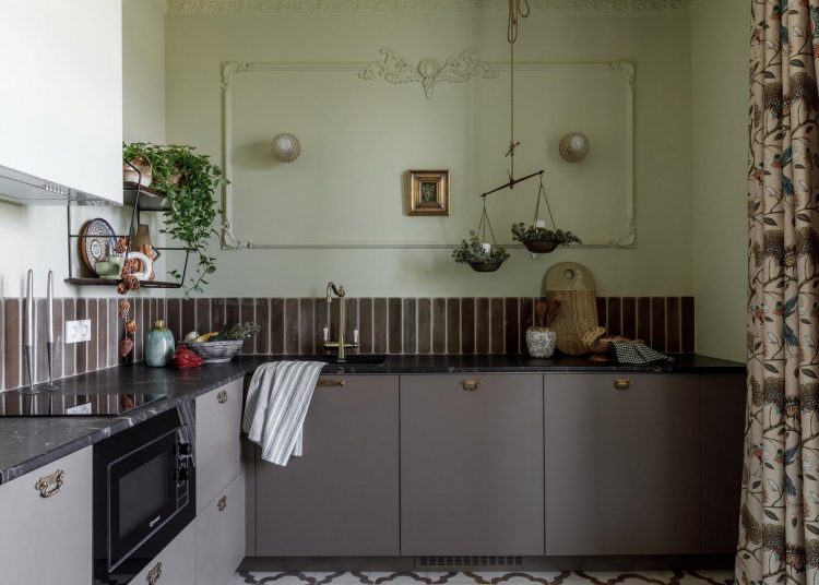 Egészen különleges és egyedi 40m2‑es lakás vintage hangulattal