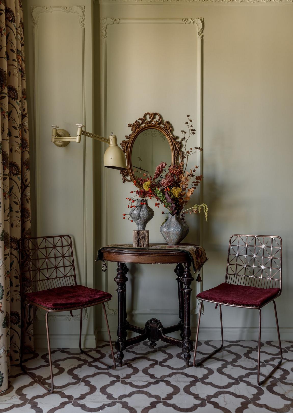 Egészen különleges és egyedi 40m2‑es lakás vintage hangulattal