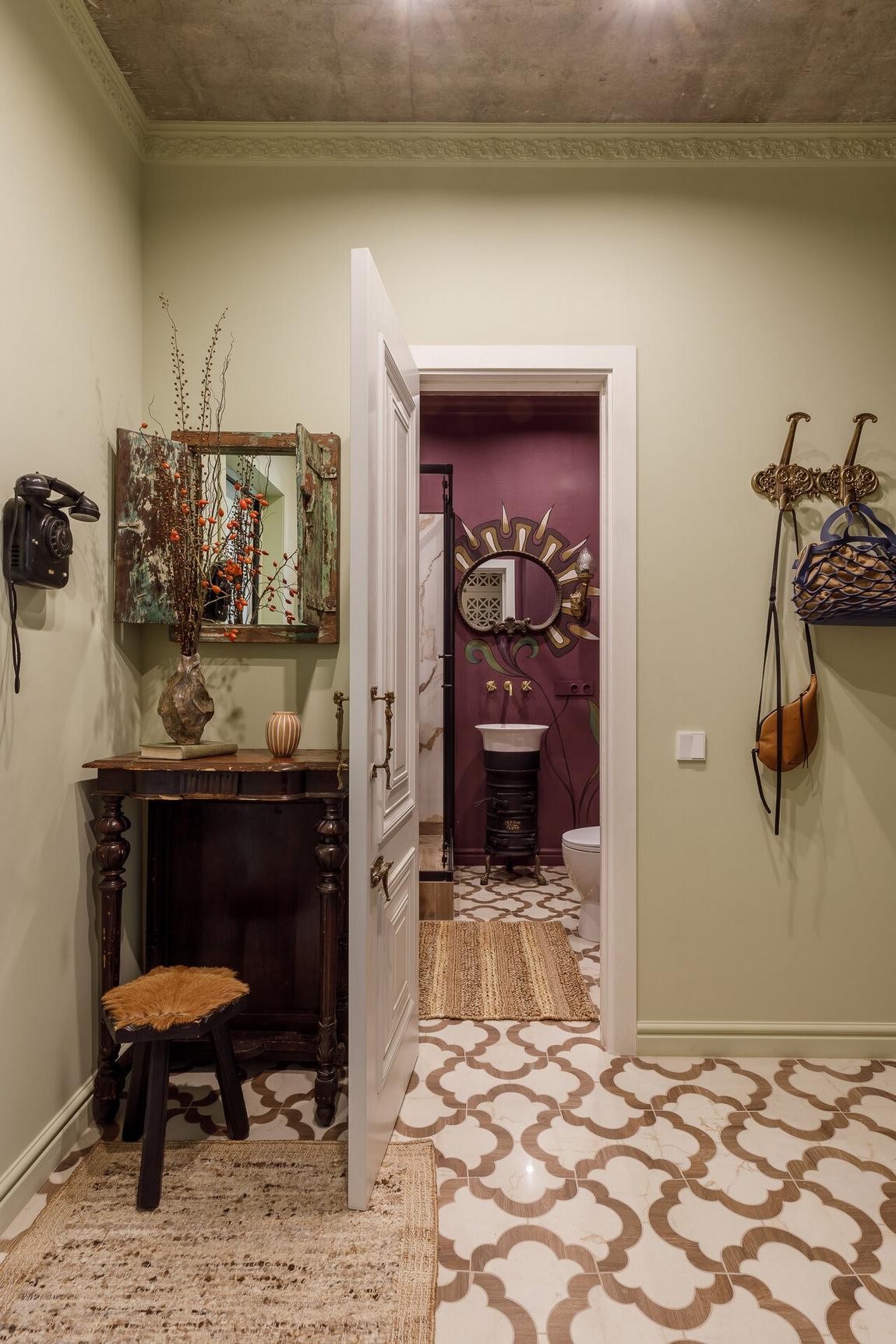 Egészen különleges és egyedi 40m2‑es lakás vintage hangulattal