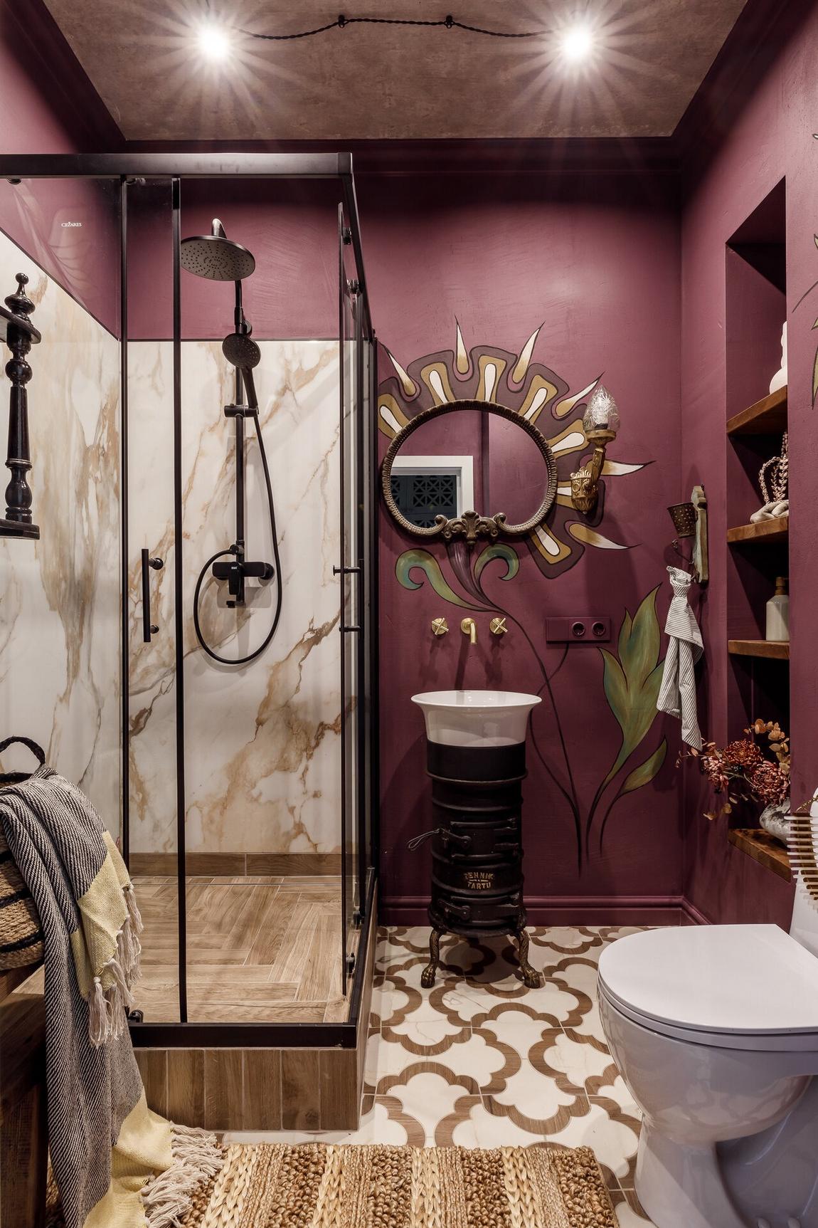 Egészen különleges és egyedi 40m2‑es lakás vintage hangulattal