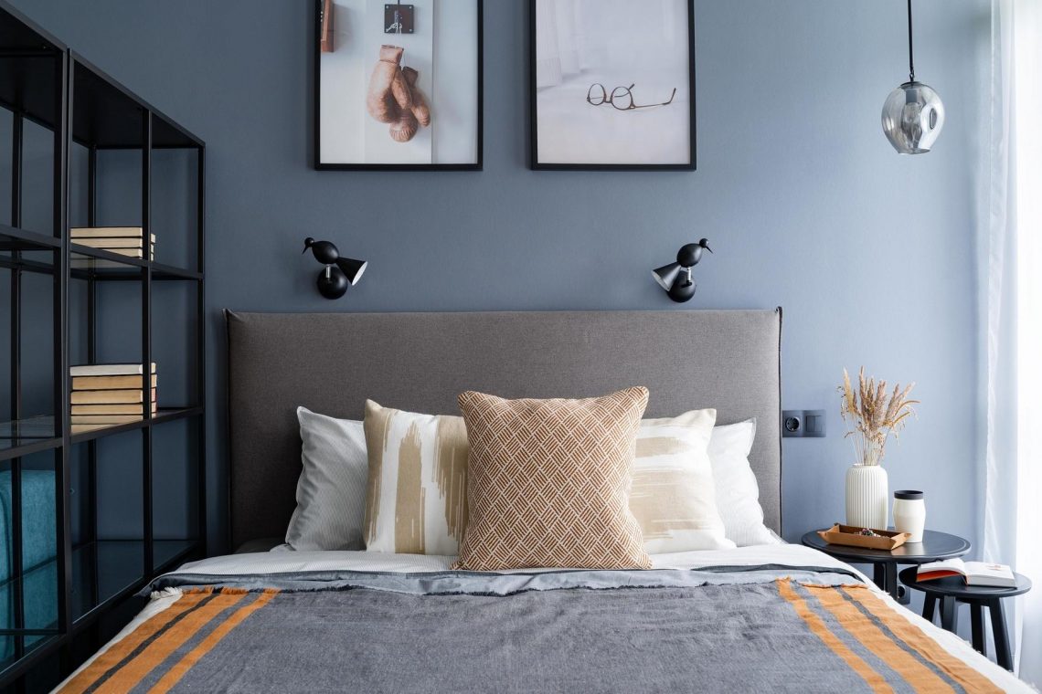 Extrák és túlköltekezés nélkül kellett stílusosan berendezni a férfi otthonát