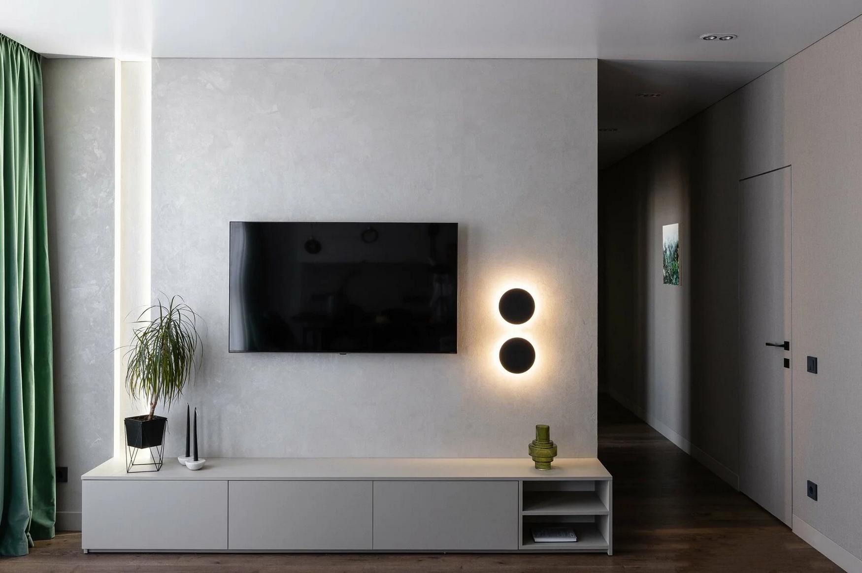 Falak nélkül átvett üres tér berendezése lakóparkban: fiatal pár lakása Falak nélkül átvett üres tér berendezése lakóparkban: fiatal pár lakása