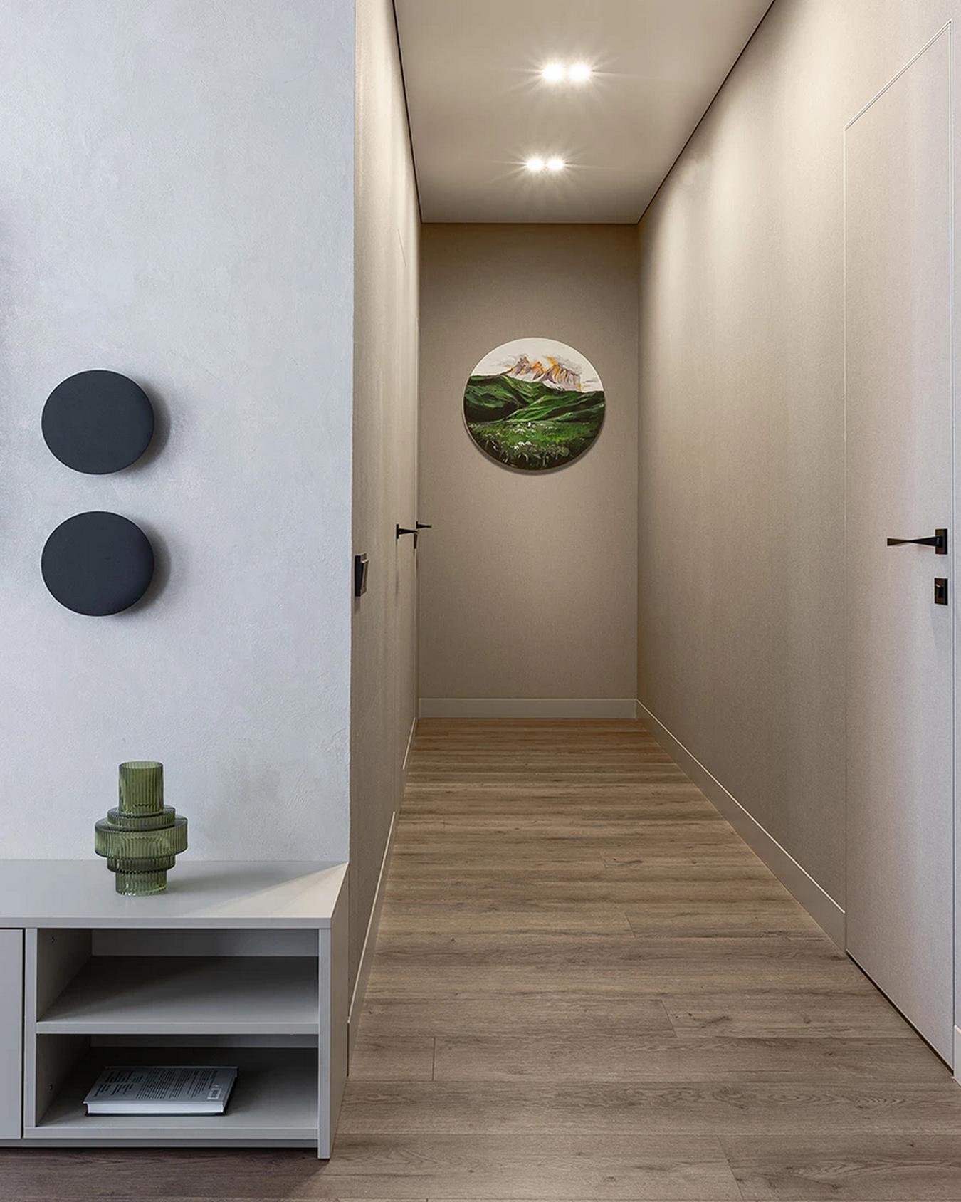 Falak nélkül átvett üres tér berendezése lakóparkban: fiatal pár lakása Falak nélkül átvett üres tér berendezése lakóparkban: fiatal pár lakása