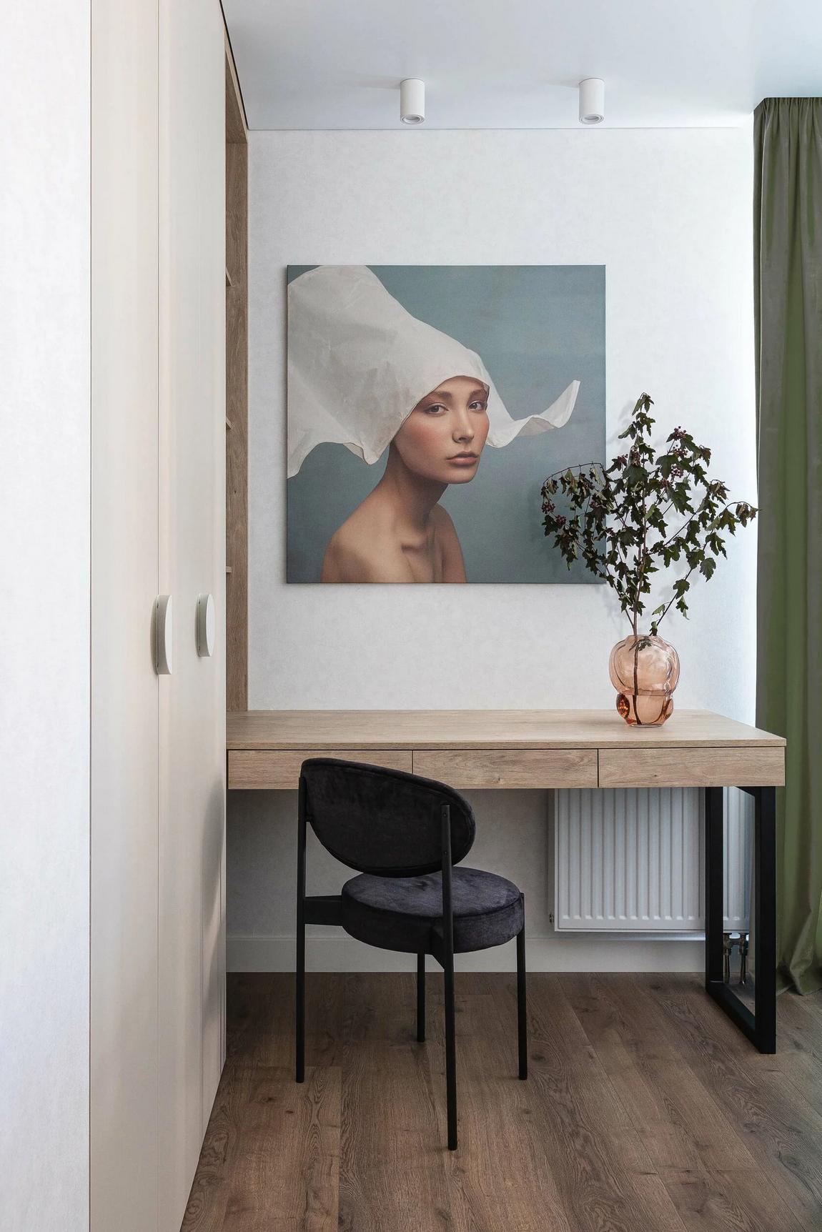 Falak nélkül átvett üres tér berendezése lakóparkban: fiatal pár lakása Falak nélkül átvett üres tér berendezése lakóparkban: fiatal pár lakása