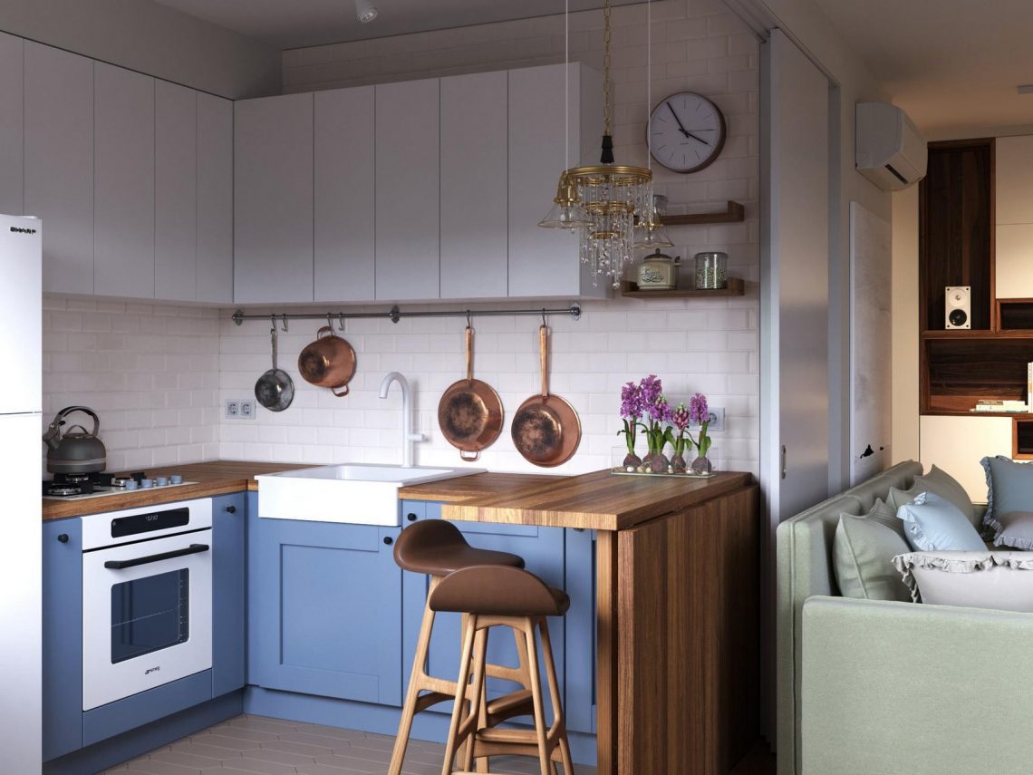 Fiatal házaspár otthonának áttervezése több tárolóhely kialakításához