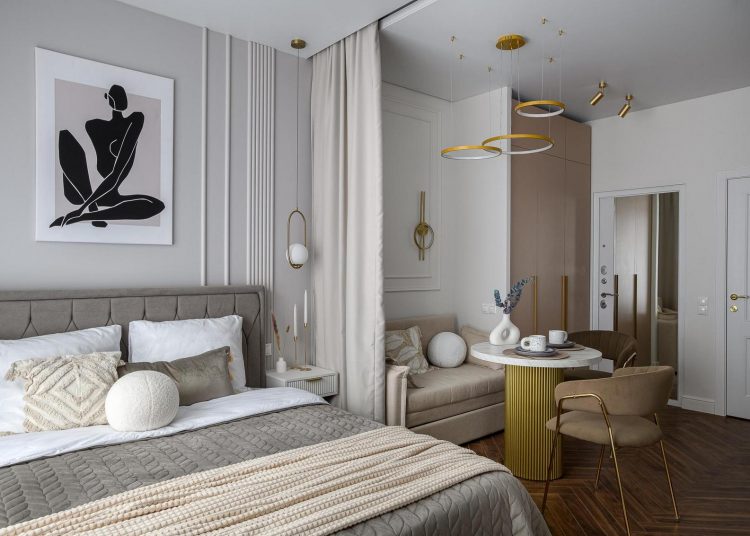 Fotogén és átgondolt: 30 m²-es lakás varázslatos enteriőrrel