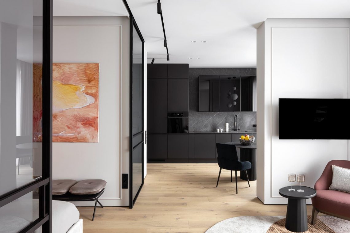 Gyerekszoba kellett a pár 54 m2-es lakásában, átépítésre volt szükség