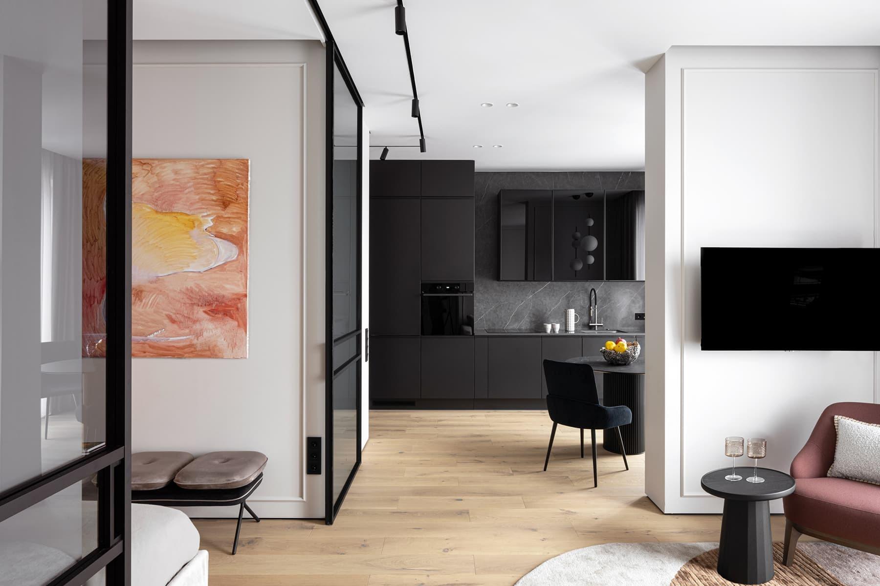 Gyerekszoba kellett a pár 54 m2-es lakásában, átépítésre volt szükség Gyerekszoba kellett a pár 54 m2-es lakásában, átépítésre volt szükség