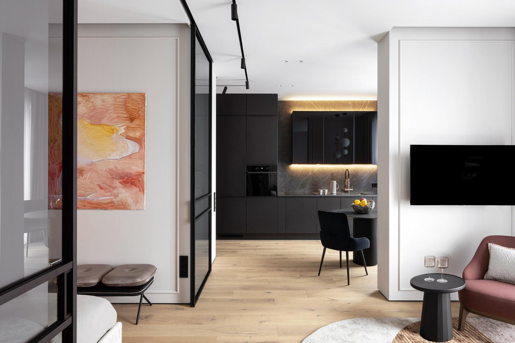 Gyerekszoba kellett a pár 54 m2-es lakásában, átépítésre volt szükség Gyerekszoba kellett a pár 54 m2-es lakásában, átépítésre volt szükség