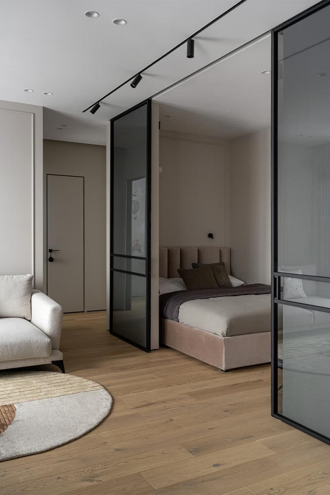 Gyerekszoba kellett a pár 54 m2-es lakásában, átépítésre volt szükség Gyerekszoba kellett a pár 54 m2-es lakásában, átépítésre volt szükség