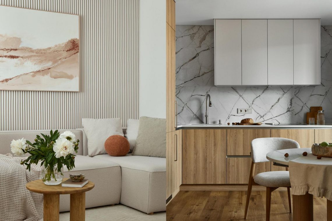 Időtálló és otthonos felújított lakás: romantikus minimalizmus