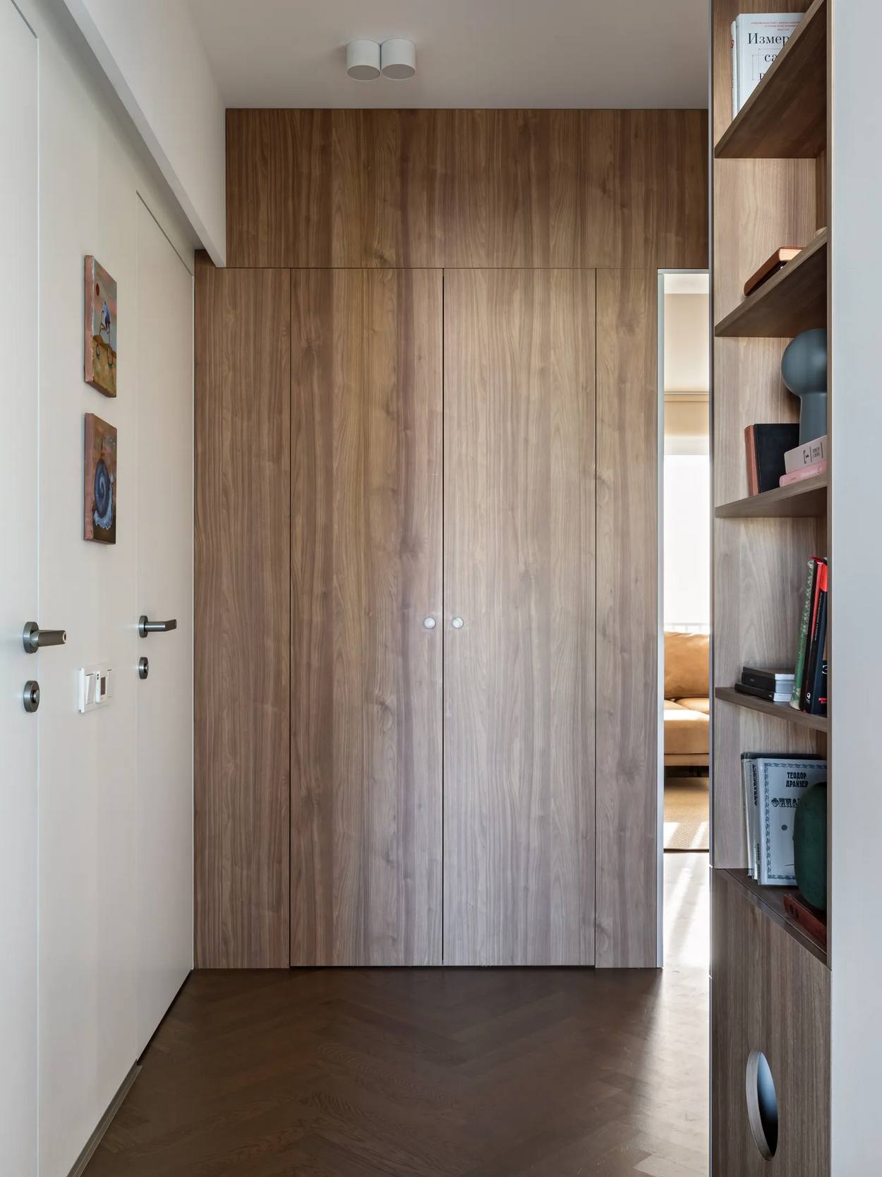 Kék konyháról álmodott a család - új építésű lakás berendezése, 69 m² Kék konyháról álmodott a család - új építésű lakás berendezése, 69 m²