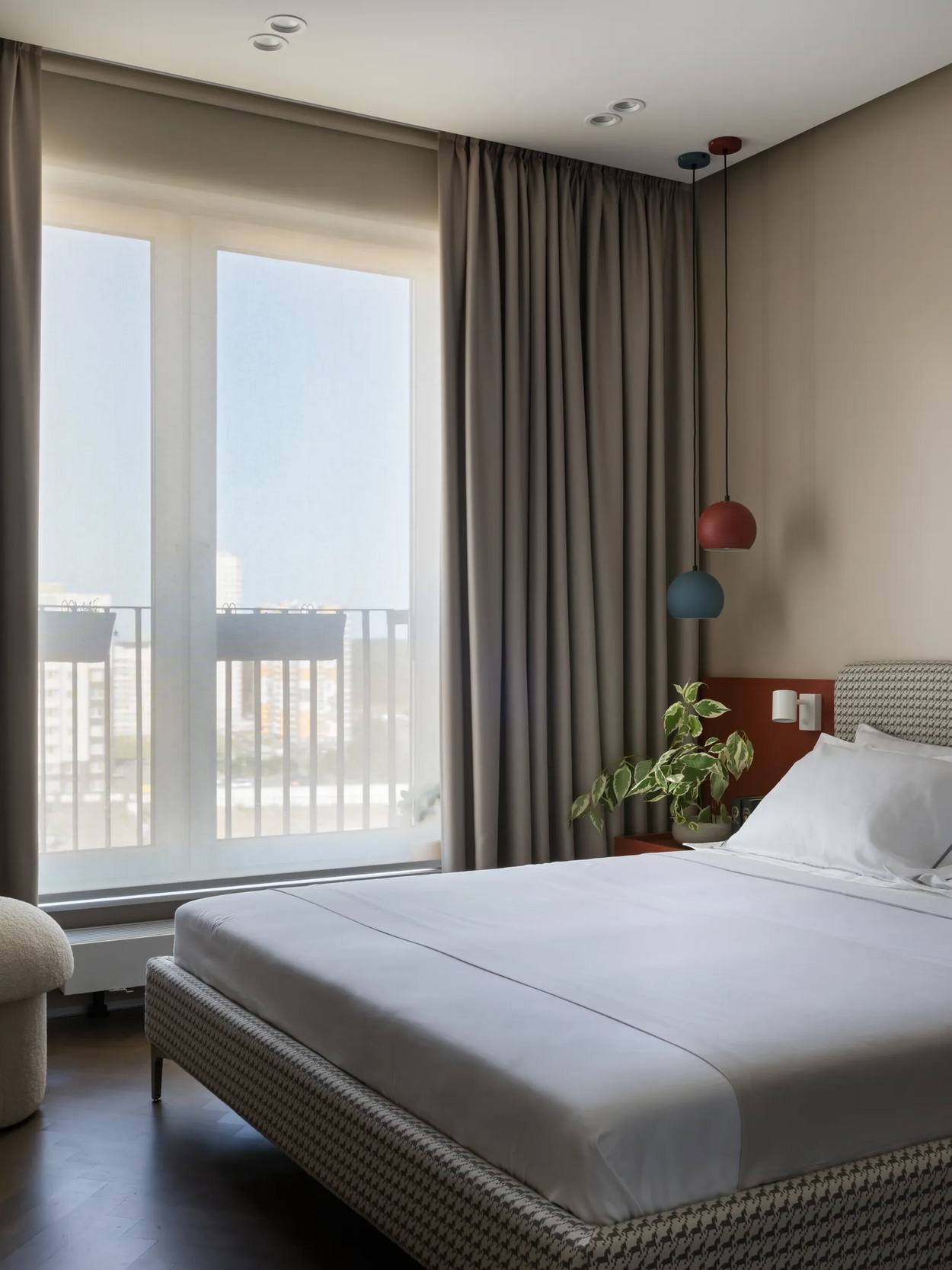 Kék konyháról álmodott a család - új építésű lakás berendezése, 69 m² Kék konyháról álmodott a család - új építésű lakás berendezése, 69 m²