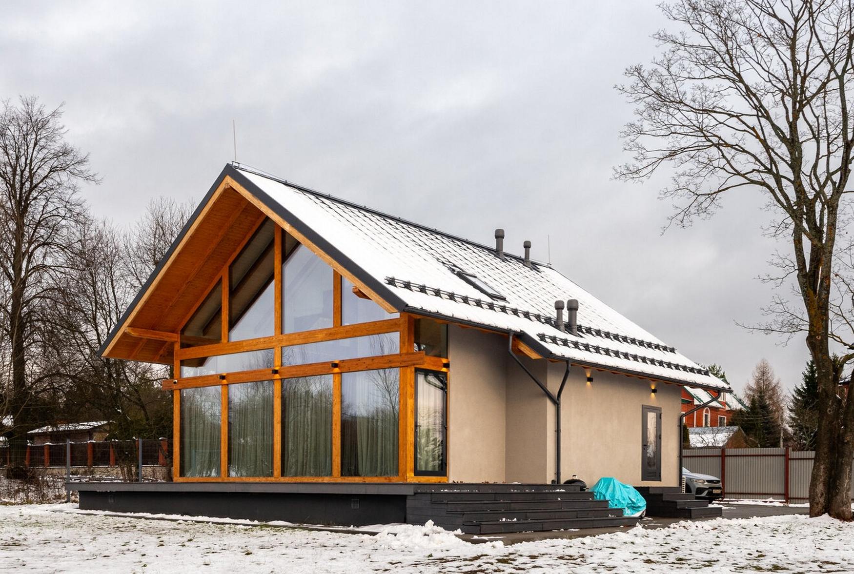 110 m2-es könnyűszerkezetes családi ház 110 m2-es könnyűszerkezetes családi ház