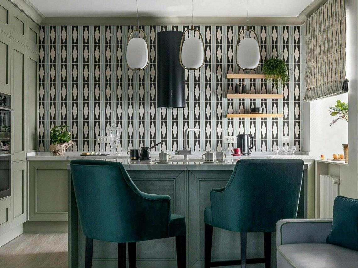 Konyha felső szekrények nélkül