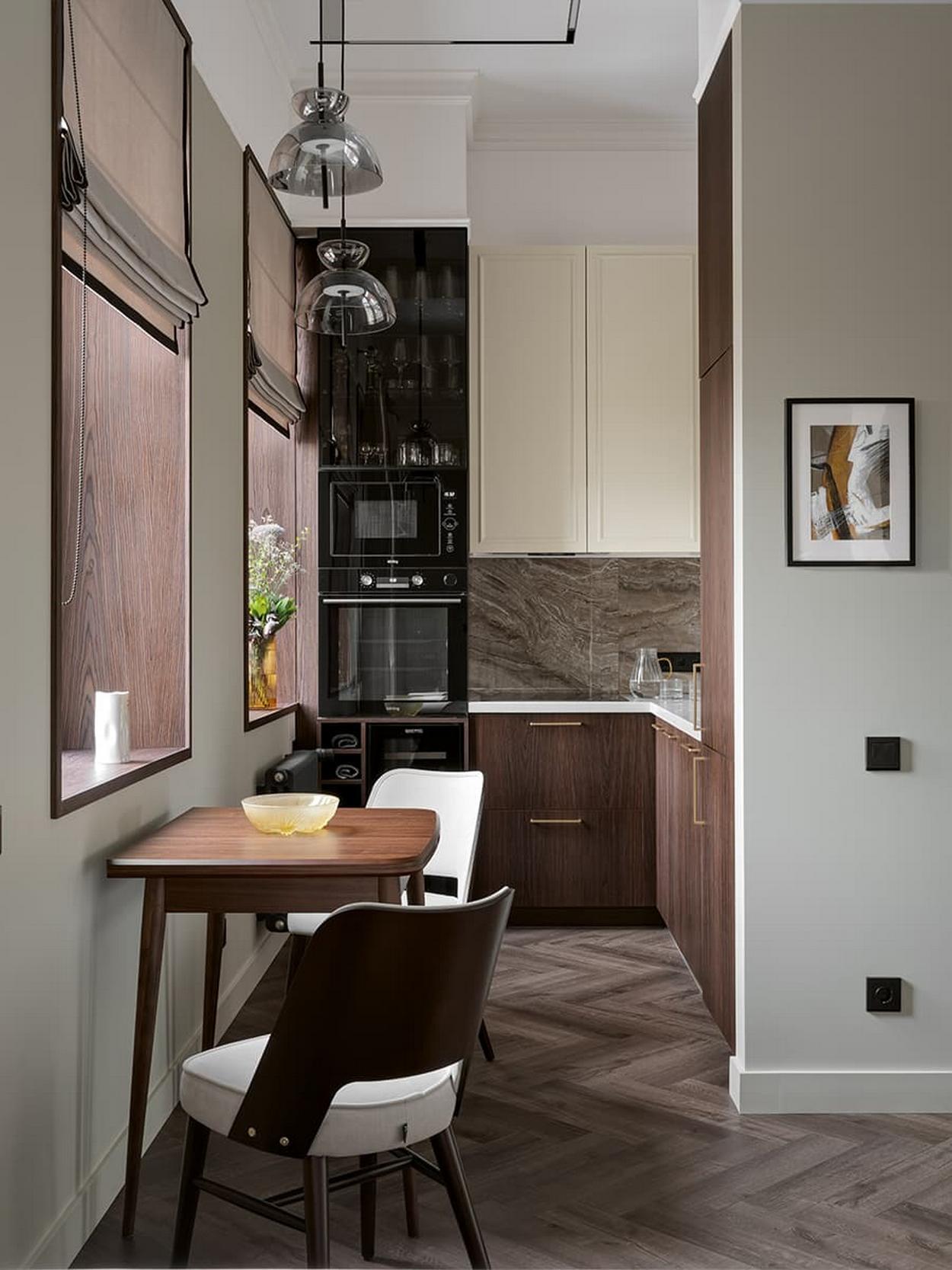 Középkorú nő otthona minőségi felújítás után, szép, ízléses részletekkel Középkorú nő otthona minőségi felújítás után, szép, ízléses részletekkel