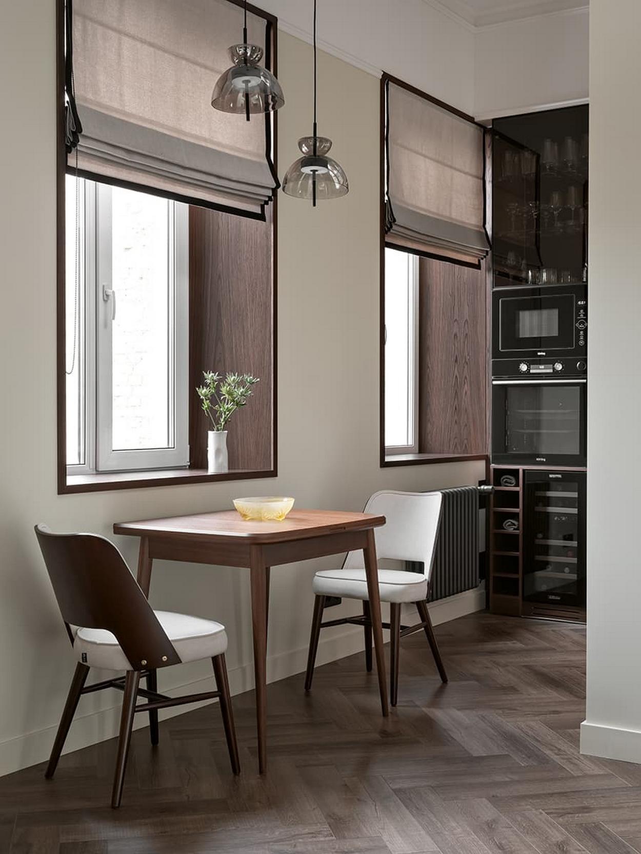 Középkorú nő otthona minőségi felújítás után, szép, ízléses részletekkel Középkorú nő otthona minőségi felújítás után, szép, ízléses részletekkel