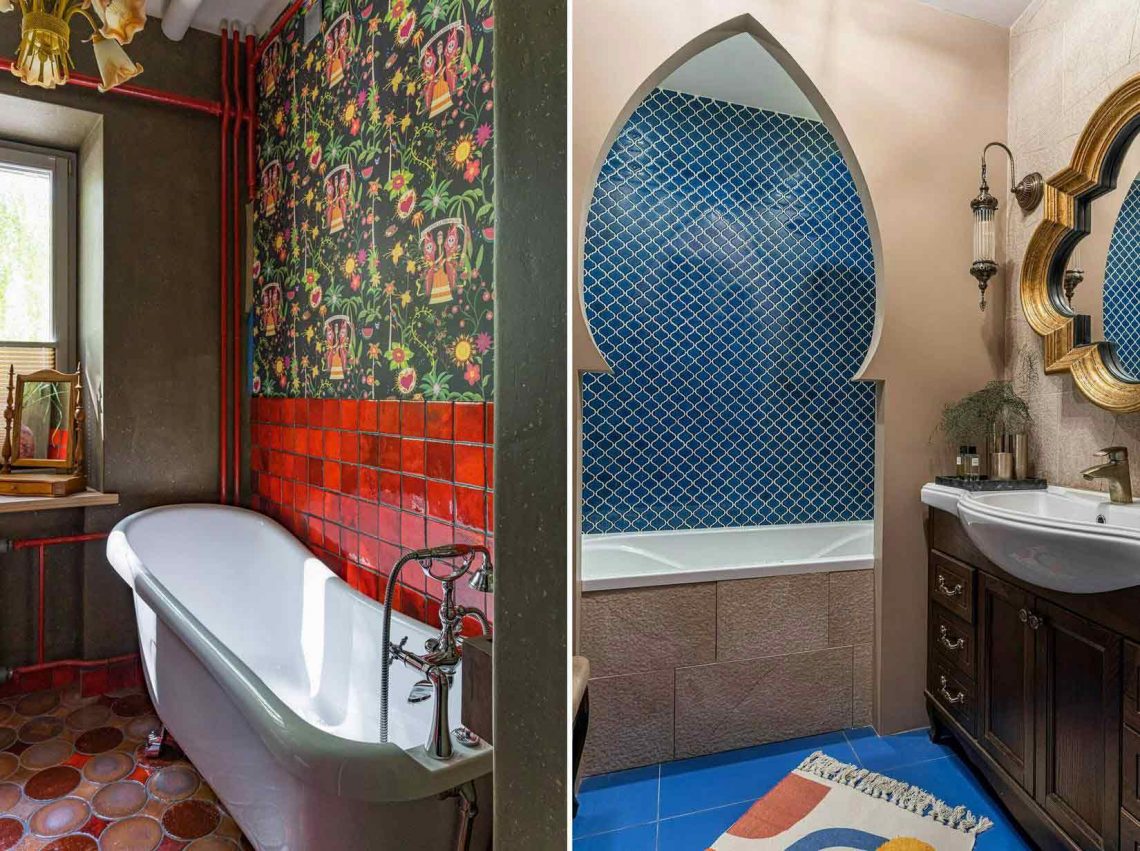 Meglepő és váratlan fürdőszoba megoldások: 8 érdekes és inspiráló példa