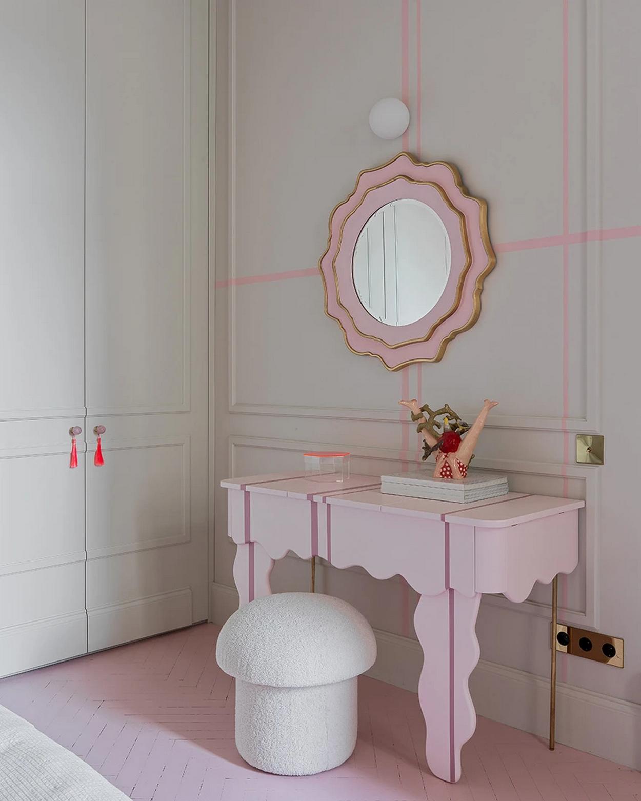 A fiatal párt a minimalista, légies és kissé bohém párizsi lakások inspirálták