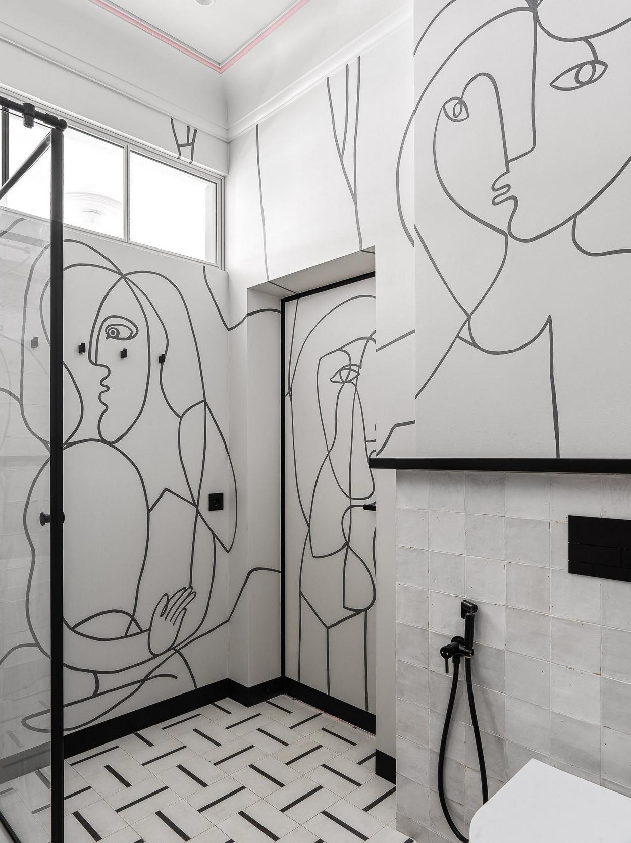 A fiatal párt a minimalista, légies és kissé bohém párizsi lakások inspirálták