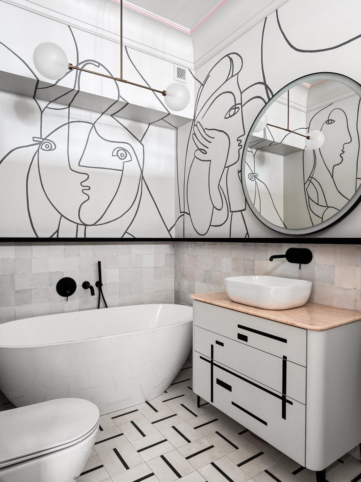 A fiatal párt a minimalista, légies és kissé bohém párizsi lakások inspirálták