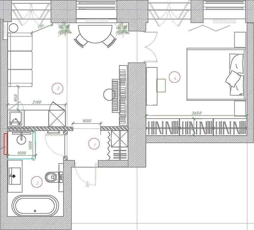 A fiatal párt a minimalista, légies és kissé bohém párizsi lakások inspirálták
