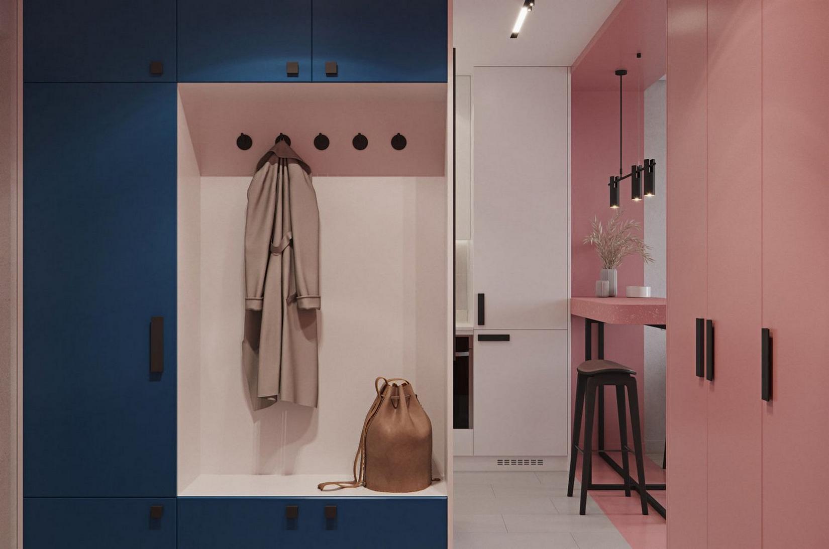 Nem mindennapi berendezés fiatal pár 33 m2-es lakásában. Hogy fért el minden?