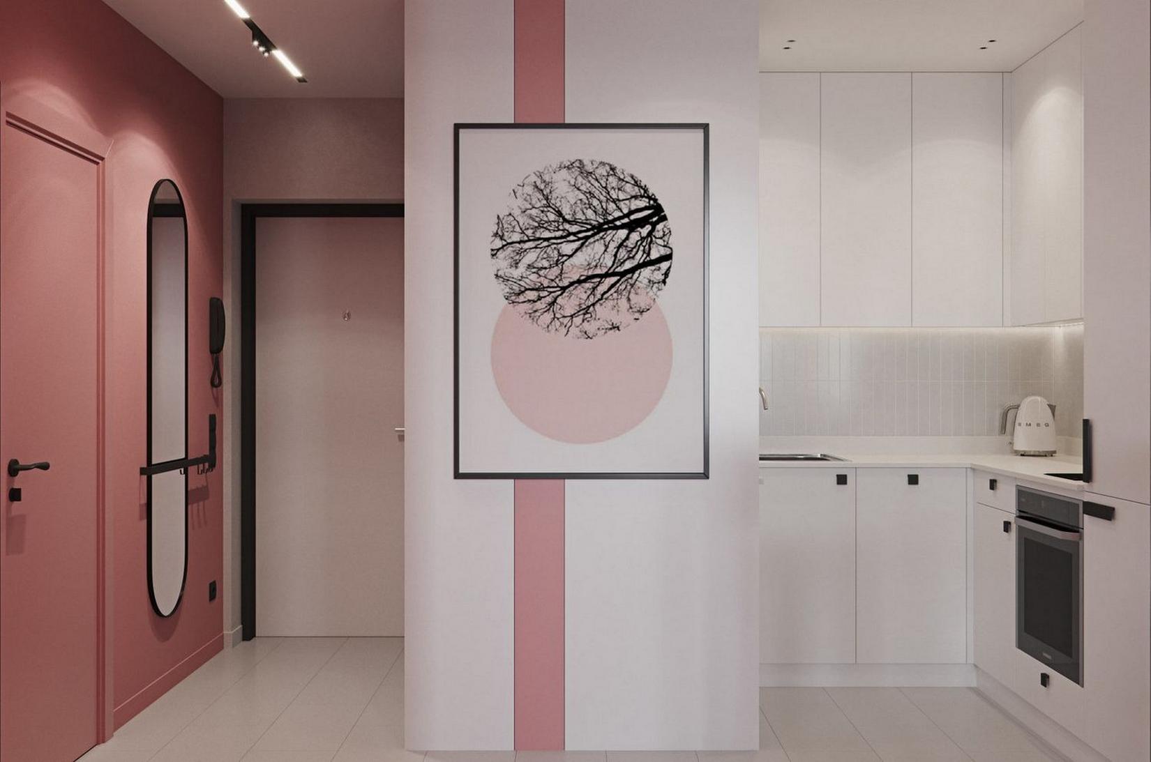 Nem mindennapi berendezés fiatal pár 33 m2-es lakásában. Hogy fért el minden?