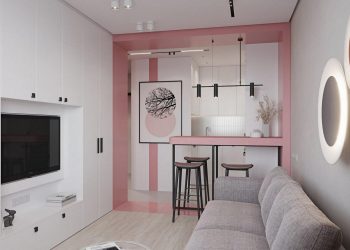 Nem mindennapi berendezés fiatal pár 33 m2-es lakásában. Hogy fért el minden?