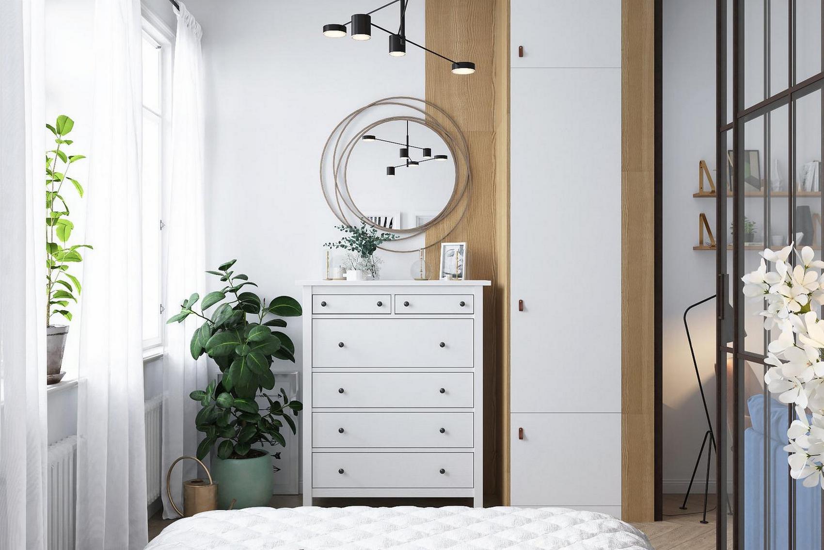 Nincs gyerekszoba egy kétszobás lakásban? Így bővítette a funkciókat a tervező 58m2-en Nincs gyerekszoba egy kétszobás lakásban? Így bővítette a funkciókat a tervező 58m2-en