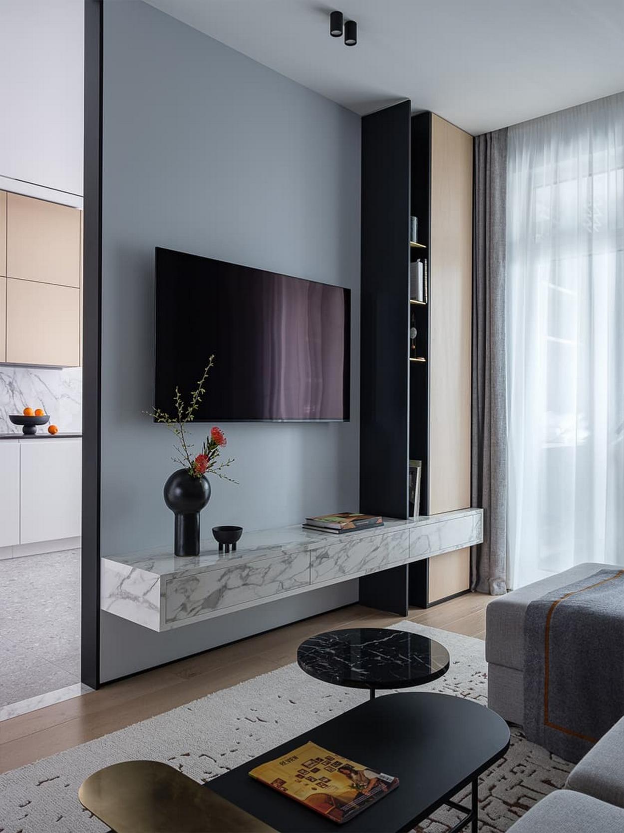 Terrakotta és halványkék: lányuknak rendezte be a 64 m²-es lakást a házaspár Terrakotta és halványkék: lányuknak rendezte be a 64 m²-es lakást a házaspár