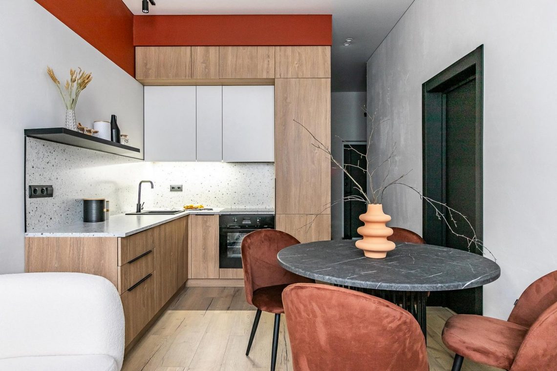 Tipikus kétszobás lakás izgalmasan újragondolva, 60m2