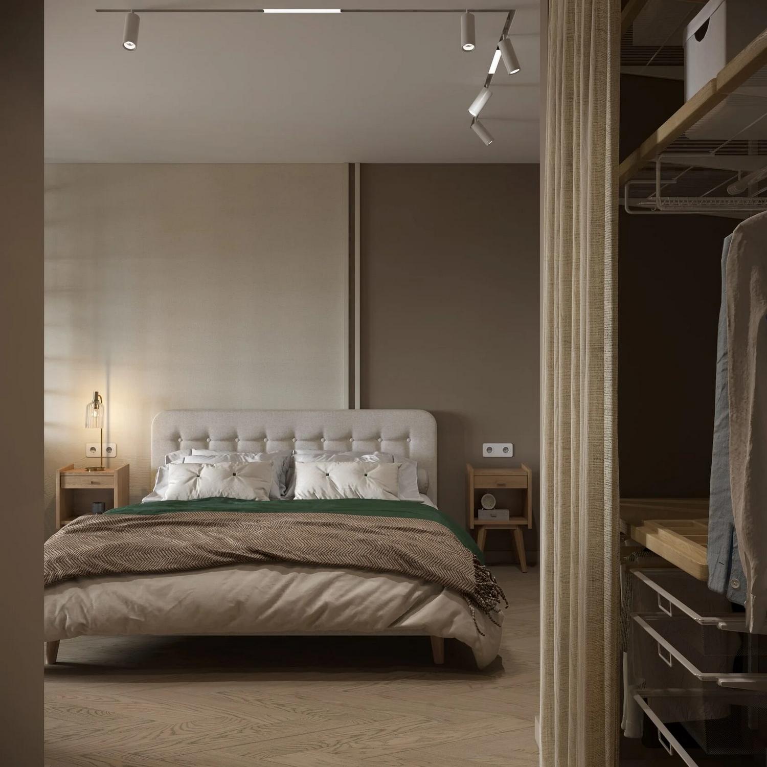 Új berendezés egy nagymamának barátságos és meleg retro hangulattal, 43 m2 Új berendezés egy nagymamának barátságos és meleg retro hangulattal, 43 m2