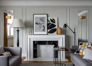 Üzletasszony kifinomult, klasszikus hangulatú otthona, 63m2