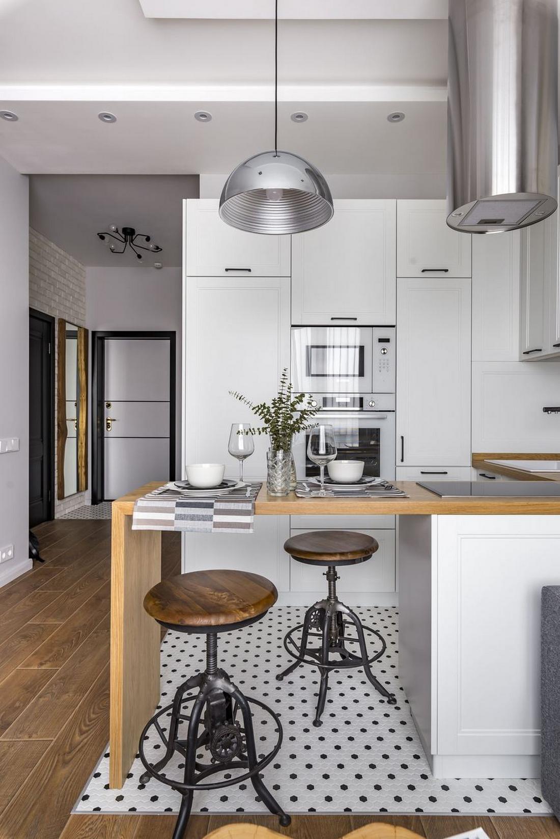 Világos, érdekes és tágasnak tűnik: kis 38m2-es lakás gardróbhelyiséggel Világos, érdekes és tágasnak tűnik: kis 38m2-es lakás gardróbhelyiséggel