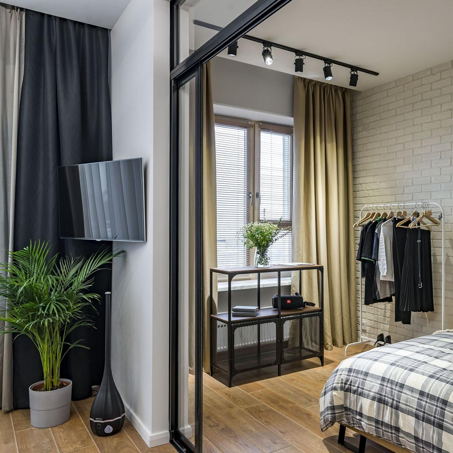 Világos, érdekes és tágasnak tűnik: kis 38m2-es lakás gardróbhelyiséggel Világos, érdekes és tágasnak tűnik: kis 38m2-es lakás gardróbhelyiséggel