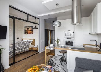 Világos, érdekes és tágasnak tűnik: kis 38m2-es lakás gardróbhelyiséggel